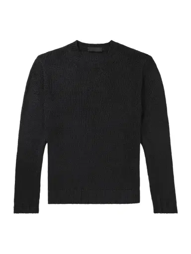 Saman Amel Gio Silk Sweater - Men | Thumbnail 1 Saman Amel Gio Silk Sweater - Men | Thumbnail 1