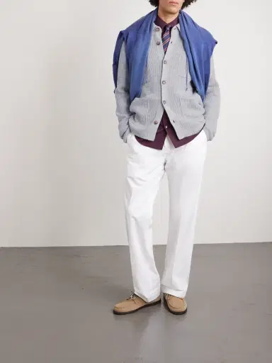 Polo Ralph Lauren Ribbed Cotton Cardigan - Men | Thumbnail 2 Polo Ralph Lauren Ribbed Cotton Cardigan - Men | Thumbnail 2