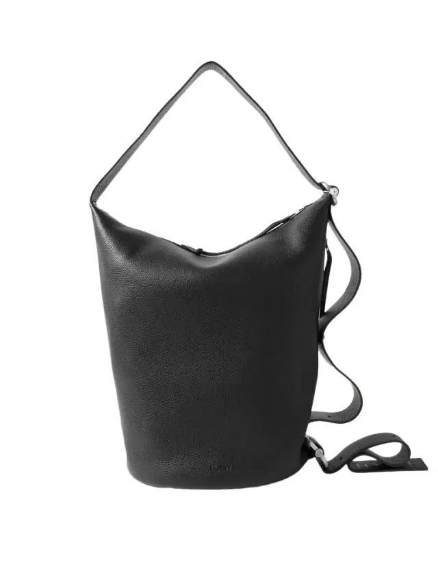 Loop Medium Logo-Debossed Leather Bucket Bag - Men Loop Medium Logo-Debossed Leather Bucket Bag - Men