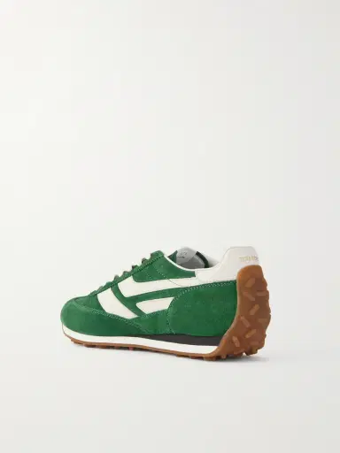Tom Ford Mick Leather-Trimmed Suede Sneakers - Men | Thumbnail 6 Tom Ford Mick Leather-Trimmed Suede Sneakers - Men | Thumbnail 6