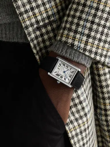 Cartier Tank Must Extra-Large Automatic Stainless Steel Watch, Ref. WSTA0040 - Men | Thumbnail 2 Cartier Tank Must Extra-Large Automatic Stainless Steel Watch, Ref. WSTA0040 - Men | Thumbnail 2