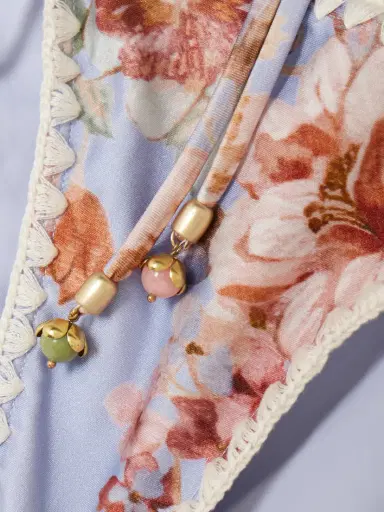 Zimmermann Awaken Crochet-trimmed Embellished Floral-print Bikini Briefs | Thumbnail 4 Zimmermann Awaken Crochet-trimmed Embellished Floral-print Bikini Briefs | Thumbnail 4