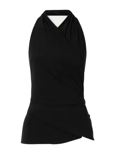 SIR. Matheo Draped Jersey Tank | Thumbnail 1 SIR. Matheo Draped Jersey Tank | Thumbnail 1