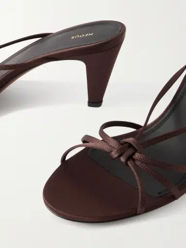 NEOUS Motha Satin Sandals | Thumbnail 5 NEOUS Motha Satin Sandals | Thumbnail 5
