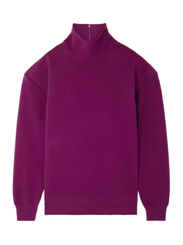 Saint Laurent Cotton-jersey Turtleneck weatshirt