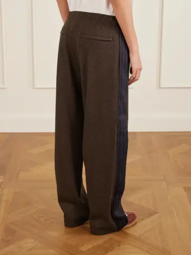 Aimé Leon Dore Striped Herringbone Wool And Cotton-blend Track Pants | Thumbnail 4 Aimé Leon Dore Striped Herringbone Wool And Cotton-blend Track Pants | Thumbnail 4