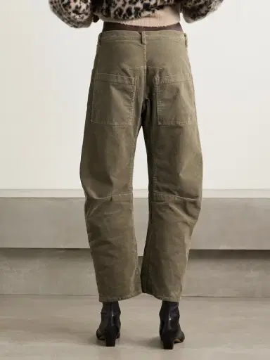 Nili Lotan Shon Cotton-blend Corduroy Tapered Pants | Thumbnail 4 Nili Lotan Shon Cotton-blend Corduroy Tapered Pants | Thumbnail 4