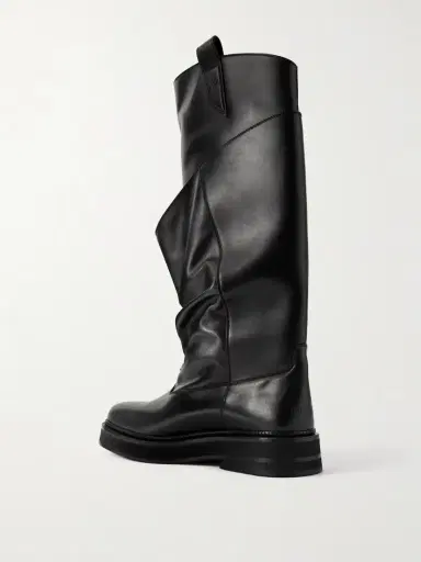 The Attico Passeggiata Layered Leather Knee Boots | Thumbnail 3 The Attico Passeggiata Layered Leather Knee Boots | Thumbnail 3