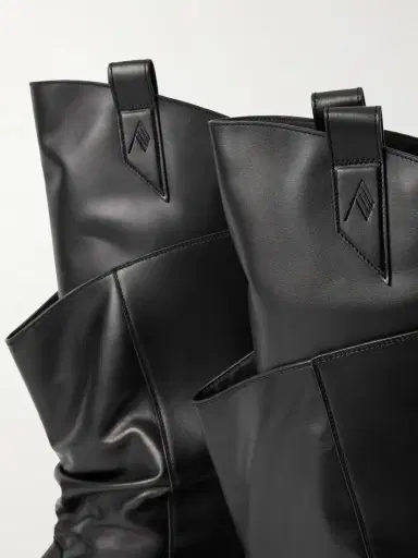 The Attico Passeggiata Layered Leather Knee Boots | Thumbnail 5 The Attico Passeggiata Layered Leather Knee Boots | Thumbnail 5