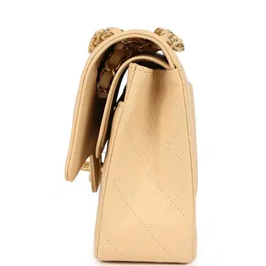 Chanel Chanel Medium Classic Double Flap Beige Caviar Gold Hardware | Thumbnail 3 Chanel Chanel Medium Classic Double Flap Beige Caviar Gold Hardware | Thumbnail 3