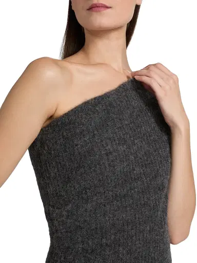 A.L.C. Women's Sue One-Shoulder Rib-Knit Top | Thumbnail 6 A.L.C. Women's Sue One-Shoulder Rib-Knit Top | Thumbnail 6