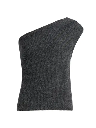 A.L.C. Women's Sue One-Shoulder Rib-Knit Top | Thumbnail 1 A.L.C. Women's Sue One-Shoulder Rib-Knit Top | Thumbnail 1