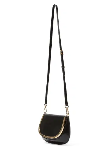 SIMKHAI Women's Logan Patent Leather Crossbody Bag - Black | Thumbnail 2 SIMKHAI Women's Logan Patent Leather Crossbody Bag - Black | Thumbnail 2
