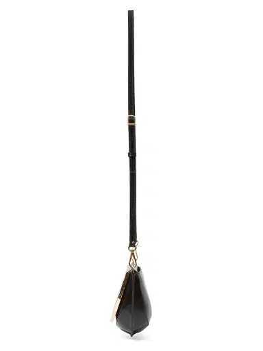 SIMKHAI Women's Logan Patent Leather Crossbody Bag - Black | Thumbnail 3 SIMKHAI Women's Logan Patent Leather Crossbody Bag - Black | Thumbnail 3