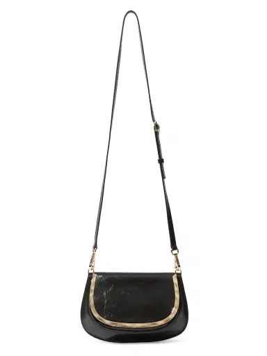 SIMKHAI Women's Logan Patent Leather Crossbody Bag - Black | Thumbnail 1 SIMKHAI Women's Logan Patent Leather Crossbody Bag - Black | Thumbnail 1