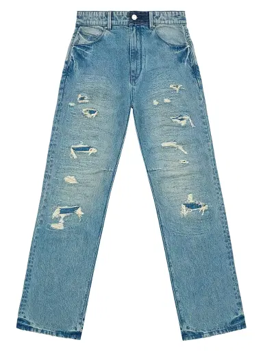 RTA Men's Jonas Distressed Straight Jeans | Thumbnail 1 RTA Men's Jonas Distressed Straight Jeans | Thumbnail 1