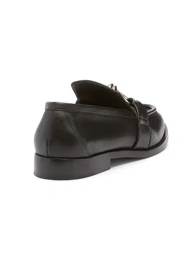 Bottega Veneta Men's Astaire Knot Leather Loafers - Espresso Silver - Size 7 | Thumbnail 3 Bottega Veneta Men's Astaire Knot Leather Loafers - Espresso Silver - Size 7 | Thumbnail 3