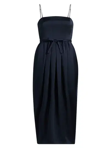 Cinq à Sept Women's Soline Sleeveless Midi-Dress - Navy | Thumbnail 1 Cinq à Sept Women's Soline Sleeveless Midi-Dress - Navy | Thumbnail 1