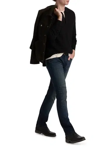 PAIGE Men's Federal Slim Straight Jeans - Benicio - Size 40 | Thumbnail 2 PAIGE Men's Federal Slim Straight Jeans - Benicio - Size 40 | Thumbnail 2