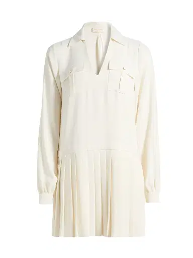 Ramy Brook Women's Mercedes Utility Pleated Minidress | Thumbnail 1 Ramy Brook Women's Mercedes Utility Pleated Minidress | Thumbnail 1