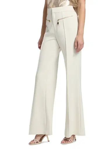 Ramy Brook Women's Emory Wide-Leg Pants - Winter White | Thumbnail 4 Ramy Brook Women's Emory Wide-Leg Pants - Winter White | Thumbnail 4