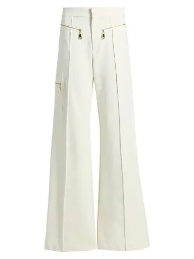 Ramy Brook Women's Emory Wide-Leg Pants - Winter White | Thumbnail 1 Ramy Brook Women's Emory Wide-Leg Pants - Winter White | Thumbnail 1