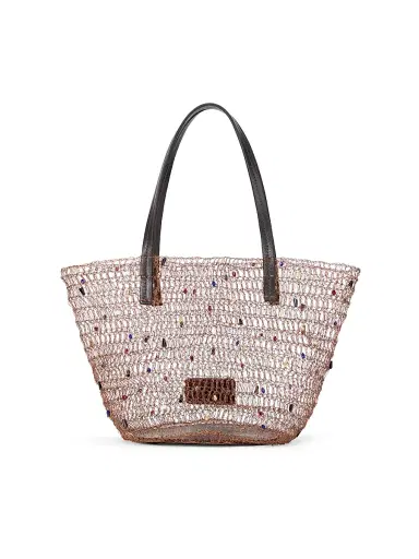 Staud Women's Jewel Bucket Wired Tote Bag | Thumbnail 2 Staud Women's Jewel Bucket Wired Tote Bag | Thumbnail 2