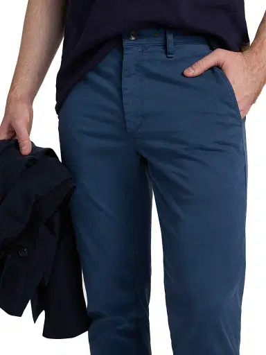 rag & bone Men's Fit 2 Stretch Twill Chino Pants - Deep Sea | Thumbnail 6 rag & bone Men's Fit 2 Stretch Twill Chino Pants - Deep Sea | Thumbnail 6