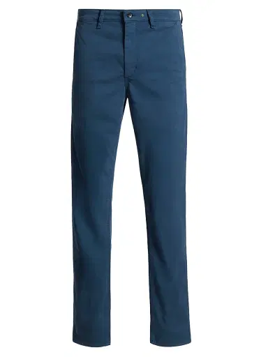 rag & bone Men's Fit 2 Stretch Twill Chino Pants - Deep Sea | Thumbnail 1 rag & bone Men's Fit 2 Stretch Twill Chino Pants - Deep Sea | Thumbnail 1