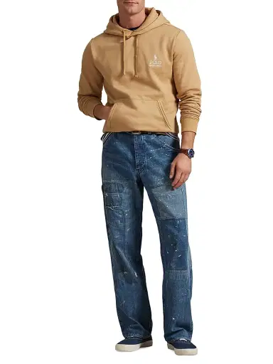 Polo Ralph Lauren Men's Seasonal Fleece Hoodie - Classic Camel - Size XXL | Thumbnail 2 Polo Ralph Lauren Men's Seasonal Fleece Hoodie - Classic Camel - Size XXL | Thumbnail 2