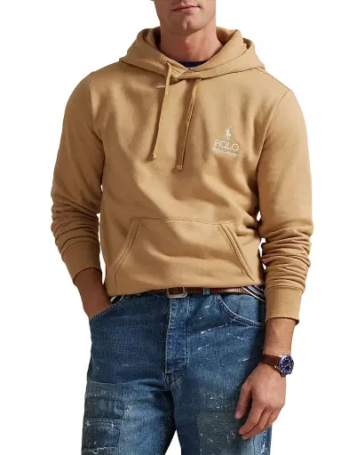 Polo Ralph Lauren Men's Seasonal Fleece Hoodie - Classic Camel - Size XXL | Thumbnail 3 Polo Ralph Lauren Men's Seasonal Fleece Hoodie - Classic Camel - Size XXL | Thumbnail 3
