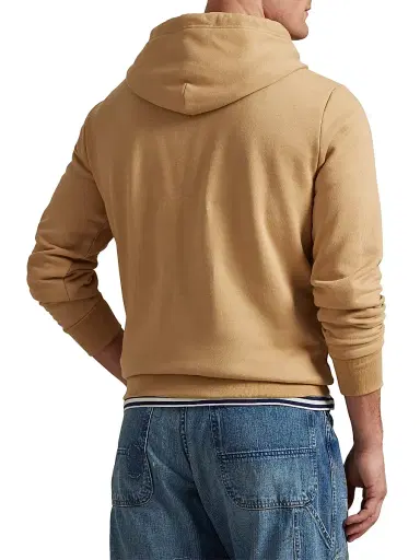 Polo Ralph Lauren Men's Seasonal Fleece Hoodie - Classic Camel - Size XXL | Thumbnail 4 Polo Ralph Lauren Men's Seasonal Fleece Hoodie - Classic Camel - Size XXL | Thumbnail 4