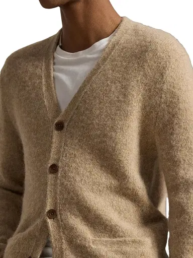 Polo Ralph Lauren Men's Wool-Alpaca-Blend Cardigan | Thumbnail 5 Polo Ralph Lauren Men's Wool-Alpaca-Blend Cardigan | Thumbnail 5