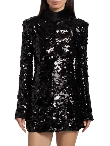 Aknvas Women's Toni Sequined Minidress | Thumbnail 3 Aknvas Women's Toni Sequined Minidress | Thumbnail 3