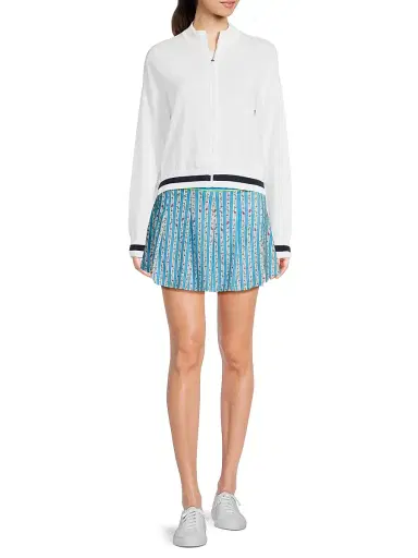 Lucky in Love Women's Mini Bar Pleat Skort | Thumbnail 2 Lucky in Love Women's Mini Bar Pleat Skort | Thumbnail 2