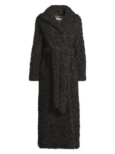 Et Ochs Women's Wyatt Bouclé Faux Fur Coat - Granite | Thumbnail 1 Et Ochs Women's Wyatt Bouclé Faux Fur Coat - Granite | Thumbnail 1