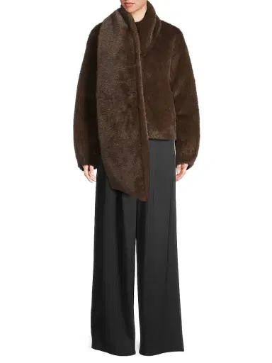 Et Ochs Women's Adria Wrapped Scarf Jacket | Thumbnail 2 Et Ochs Women's Adria Wrapped Scarf Jacket | Thumbnail 2