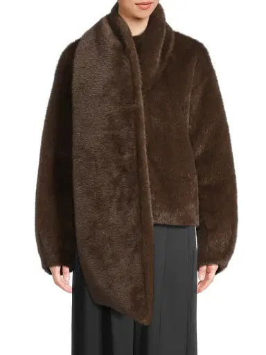 Et Ochs Women's Adria Wrapped Scarf Jacket | Thumbnail 3 Et Ochs Women's Adria Wrapped Scarf Jacket | Thumbnail 3