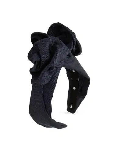 Lele Sadoughi Women's Crawford Moire Ruffled Headband | Thumbnail 1 Lele Sadoughi Women's Crawford Moire Ruffled Headband | Thumbnail 1