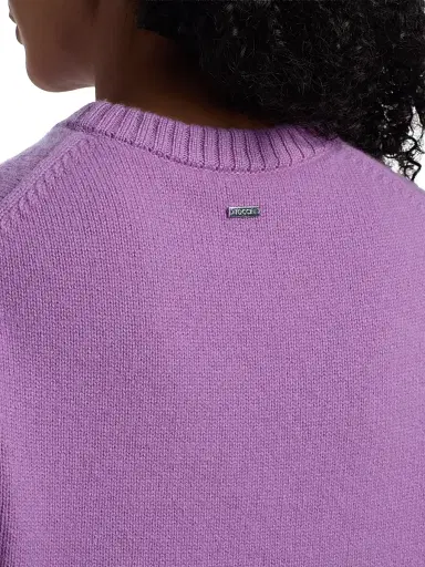 Toccin Women's Elsie Short-Sleeve Sweater - Violet | Thumbnail 6 Toccin Women's Elsie Short-Sleeve Sweater - Violet | Thumbnail 6