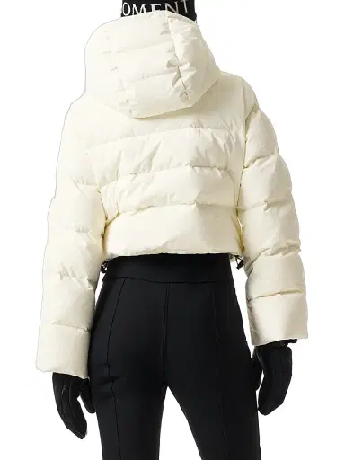 Perfect Moment Women's Polar Flare Down Ski Suit - Black White - Size Large | Thumbnail 3 Perfect Moment Women's Polar Flare Down Ski Suit - Black White - Size Large | Thumbnail 3