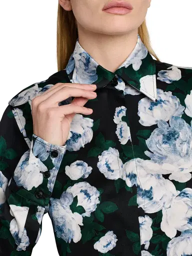 Stella McCartney Women's Bunch Of Roses Shirt - Size 2 | Thumbnail 6 Stella McCartney Women's Bunch Of Roses Shirt - Size 2 | Thumbnail 6