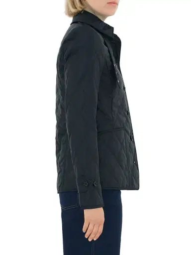 Burberry Women's Fernleigh Quilted Thermoregulated Jacket - Midnight - Size XXS | Thumbnail 4 Burberry Women's Fernleigh Quilted Thermoregulated Jacket - Midnight - Size XXS | Thumbnail 4