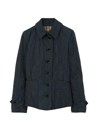 Burberry Women's Fernleigh Quilted Thermoregulated Jacket - Midnight - Size XXS | Thumbnail 1 Burberry Women's Fernleigh Quilted Thermoregulated Jacket - Midnight - Size XXS | Thumbnail 1