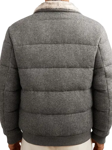 Reiss Men's Gerald Quilted Jacket | Thumbnail 4 Reiss Men's Gerald Quilted Jacket | Thumbnail 4