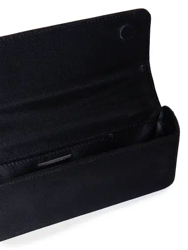 L'Alingi Women's Malika Embellished-Handle Satin Clutch | Thumbnail 5 L'Alingi Women's Malika Embellished-Handle Satin Clutch | Thumbnail 5