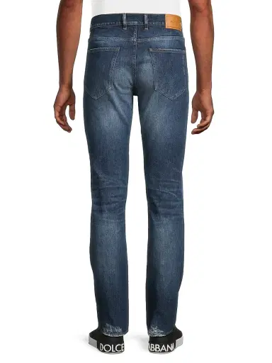 BLK DNM Men's Slim-Straight Jeans - Royal Blue - Size 38 | Thumbnail 5 BLK DNM Men's Slim-Straight Jeans - Royal Blue - Size 38 | Thumbnail 5