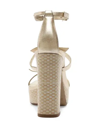 Alexandre Birman Women's Slim Lolita 120MM Metallic Leather Platform T-Strap Sandals - Golden - Size 11 | Thumbnail 5 Alexandre Birman Women's Slim Lolita 120MM Metallic Leather Platform T-Strap Sandals - Golden - Size 11 | Thumbnail 5
