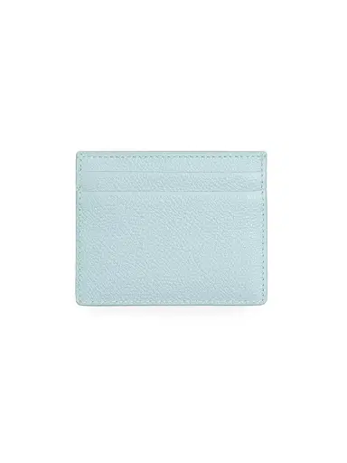 Valentino Garavani Women's Cherryfic Card Holder in Grainy Calfskin - Porcelain Blue | Thumbnail 3 Valentino Garavani Women's Cherryfic Card Holder in Grainy Calfskin - Porcelain Blue | Thumbnail 3