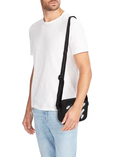 Off-White Men's Diag Spray Camera Bag - Black White | Thumbnail 2 Off-White Men's Diag Spray Camera Bag - Black White | Thumbnail 2